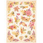 Stamperia Rice Paper Sheet A4 Woodl and Flowers