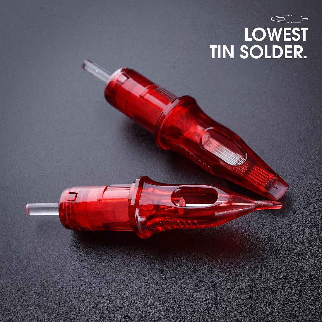 Size: 7RL, Color: Red - Sterilized Tattoo Cartridge Needles Makeup Permanent Needles Round Liner 0.35mm/0.30mm/0.25mm 1RL Tattoo Nozzle Tattoo Supplies