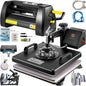 Vevor 8 In 1 Heat Press Sublimation Machine & 14" Vinyl Cutter Cutting Plotter