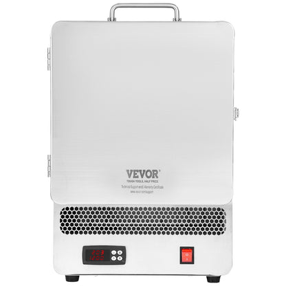 VEVOR Electric Kiln, 1500W Electric Melting Furnace, Max Temperature 2192?F/1200?C, Stainless Steel Electric Furnace for Wax Casting, Metal Clay DIY, Metal Tempering , Glazing on Pottery