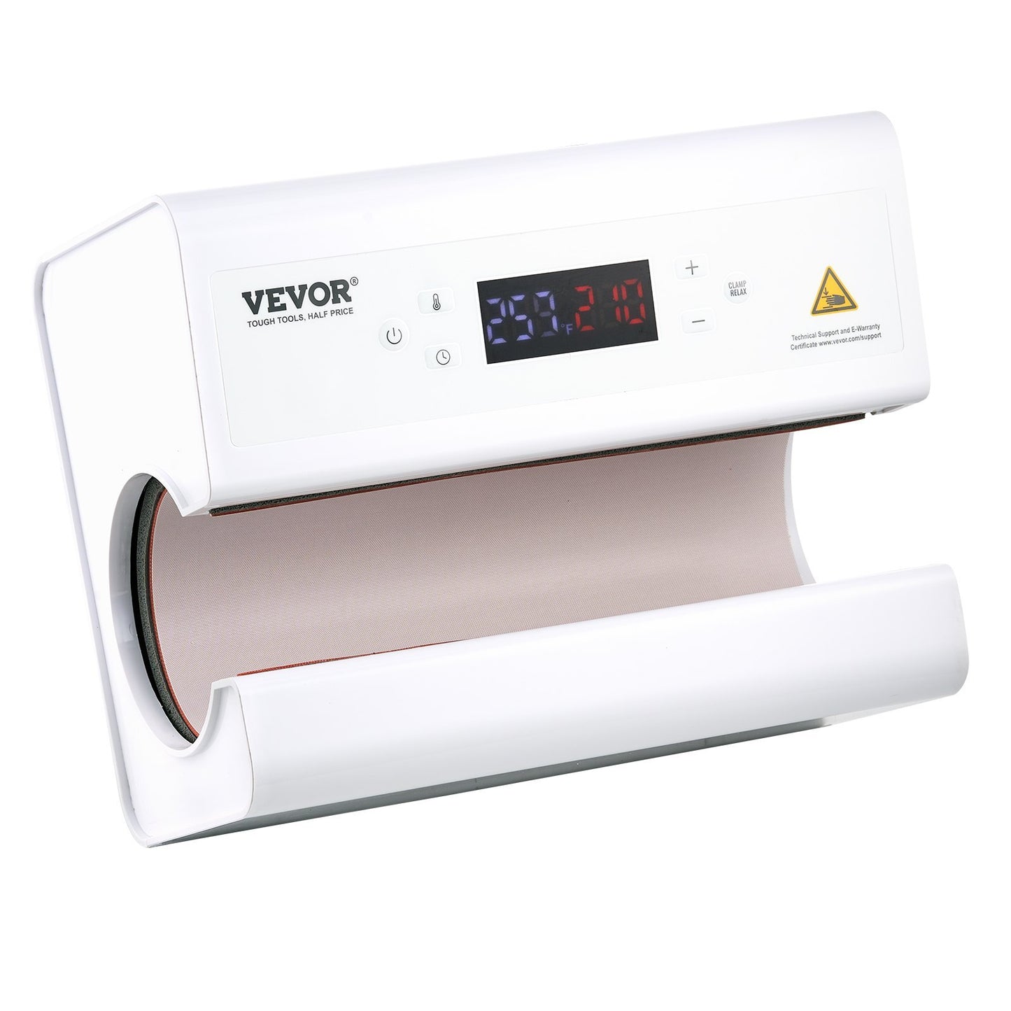 VEVOR Auto Tumbler Heat Press Machine 11-30oz Sublimation Mug Heat Press White