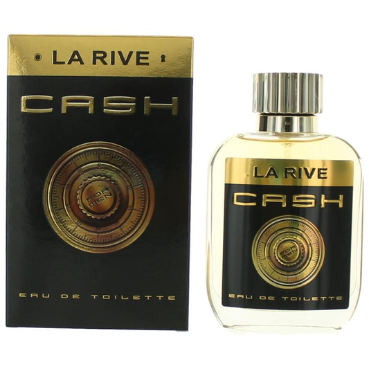 Cash by La Rive, 3.3 oz Eau De Toilette Sprary for Men