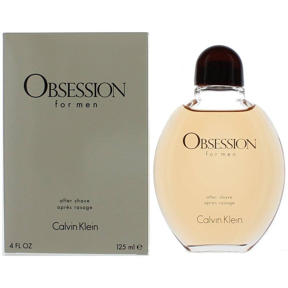 Obsession by Calvin Klein, 4 oz After Shave Splash for Men