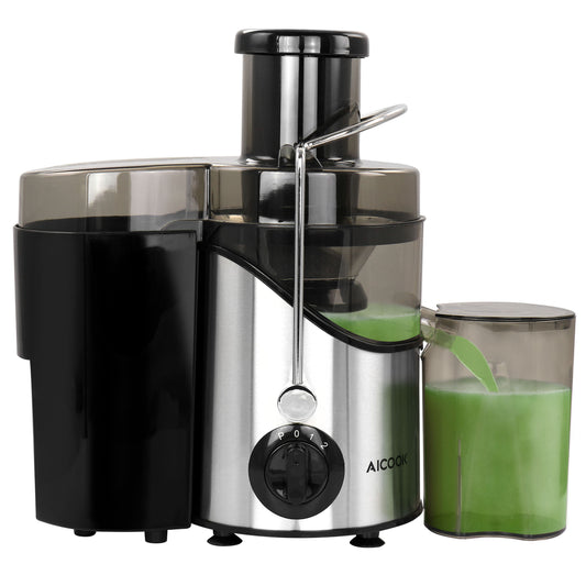 AICOOK AICOOK Centrifugal Self Cleaning Juicer and Juice Extractor in Silver