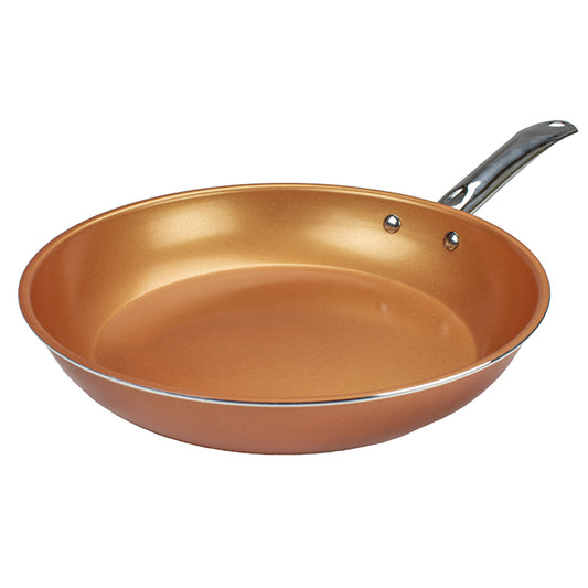 BRENTWOOD Brentwood  Induction Copper 11 Inch Frying Pan with Non-Stick, Ceramic Coating