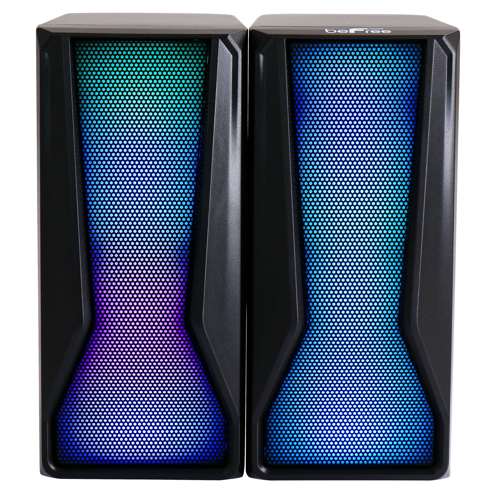 beFree Sound beFree Sound Color LED Dual Gaming Speakers