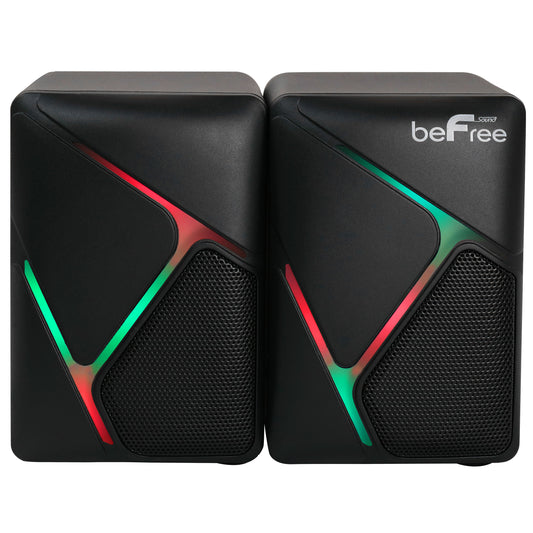 beFree Sound beFree Sound Dual Compact LED Gaming Speakers