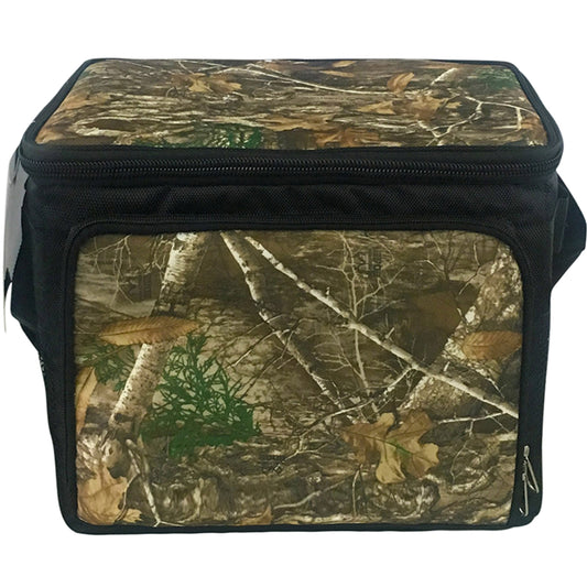 Brentwood Brentwood Kool Zone 24 Can Insulated Cooer Bag with Hard Liner in Realtree Edge Camo
