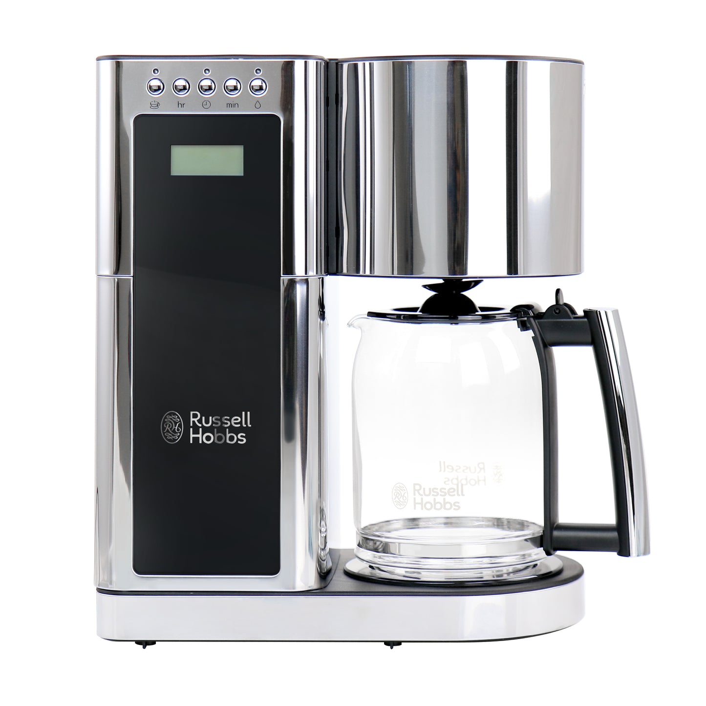Russell Hobbs Russell Hobbs Glass 8 Cup Coffeemaker in Black and Stainless Steel