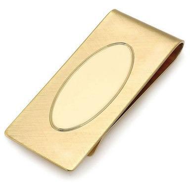 Colibri Of London Slim 23K Gold Tone Cash Bank Note Money Clip