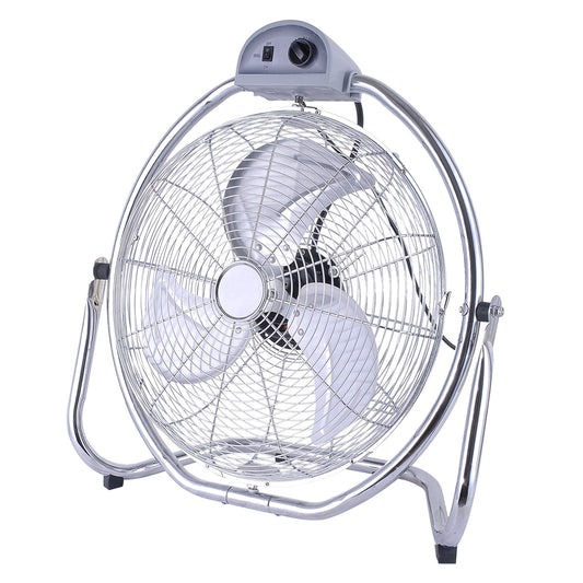 OPTIMUS Optimus 20 in. Grade Oscillating High Velocity Fan with Chrome Grill
