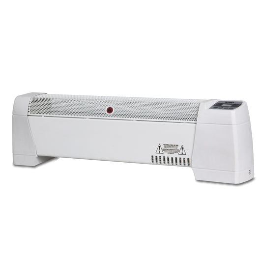 OPTIMUS Optimus 30 in. Baseboard Convection Heater with Digital Display and Thermostat