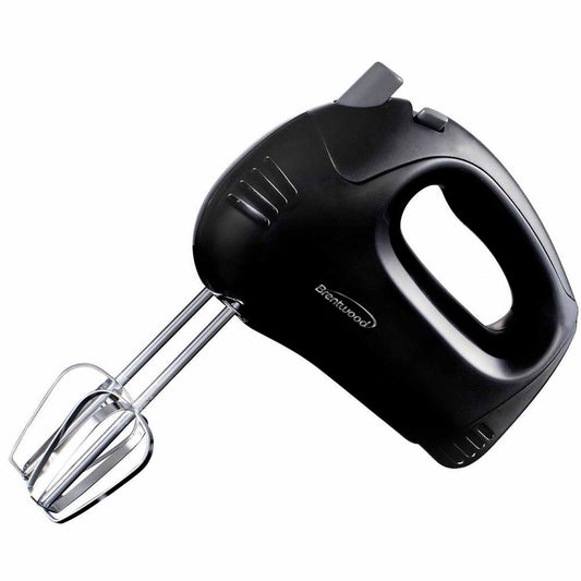 BRENTWOOD Brentwood 5-Speed Hand Mixer in Black