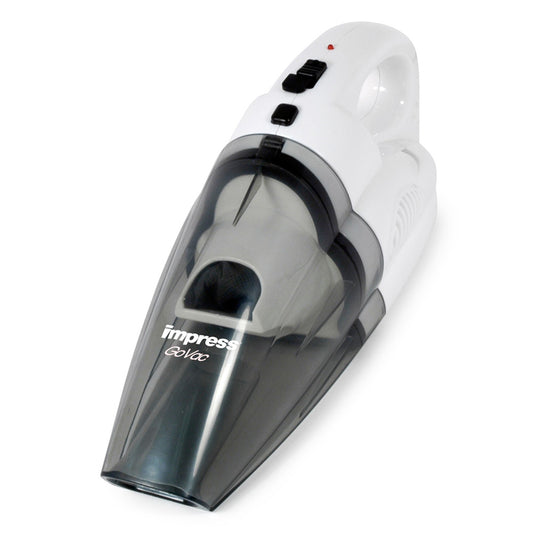 IMPRESS Impress GoVac Rechargeable Handheld Vacuum Cleaner- White