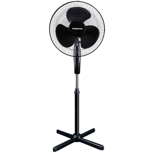 Impress Impress 16" Oscillating Stand Fan (black) IM-725B