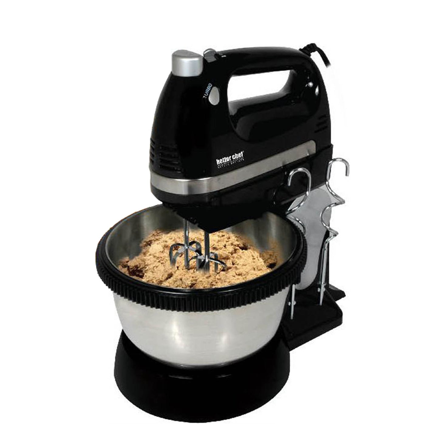 Better Chef Better Chef 350-Watt Stand/Hand Mixer in Black