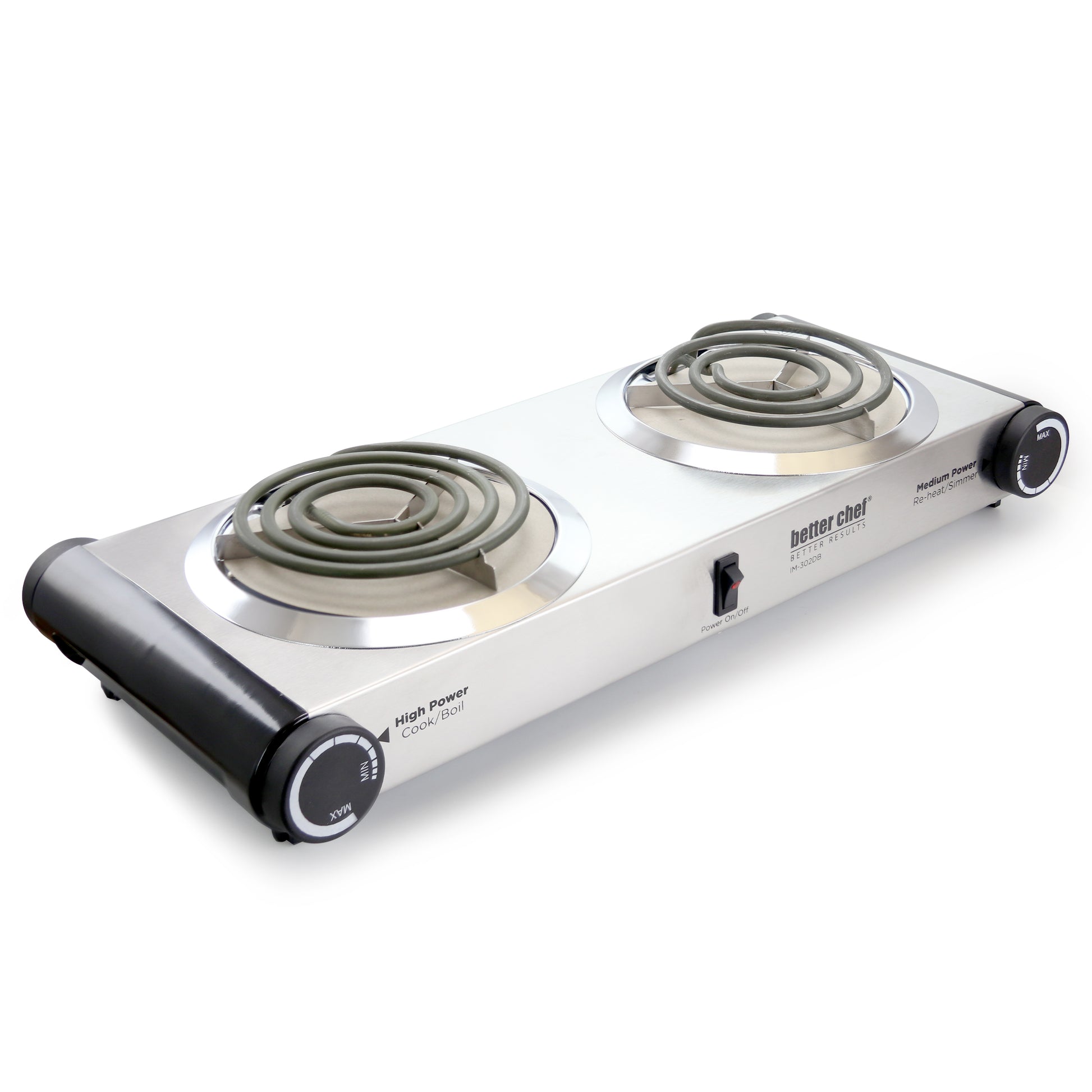 better chef Better Chef Stainless Steel Dual Electric Burner