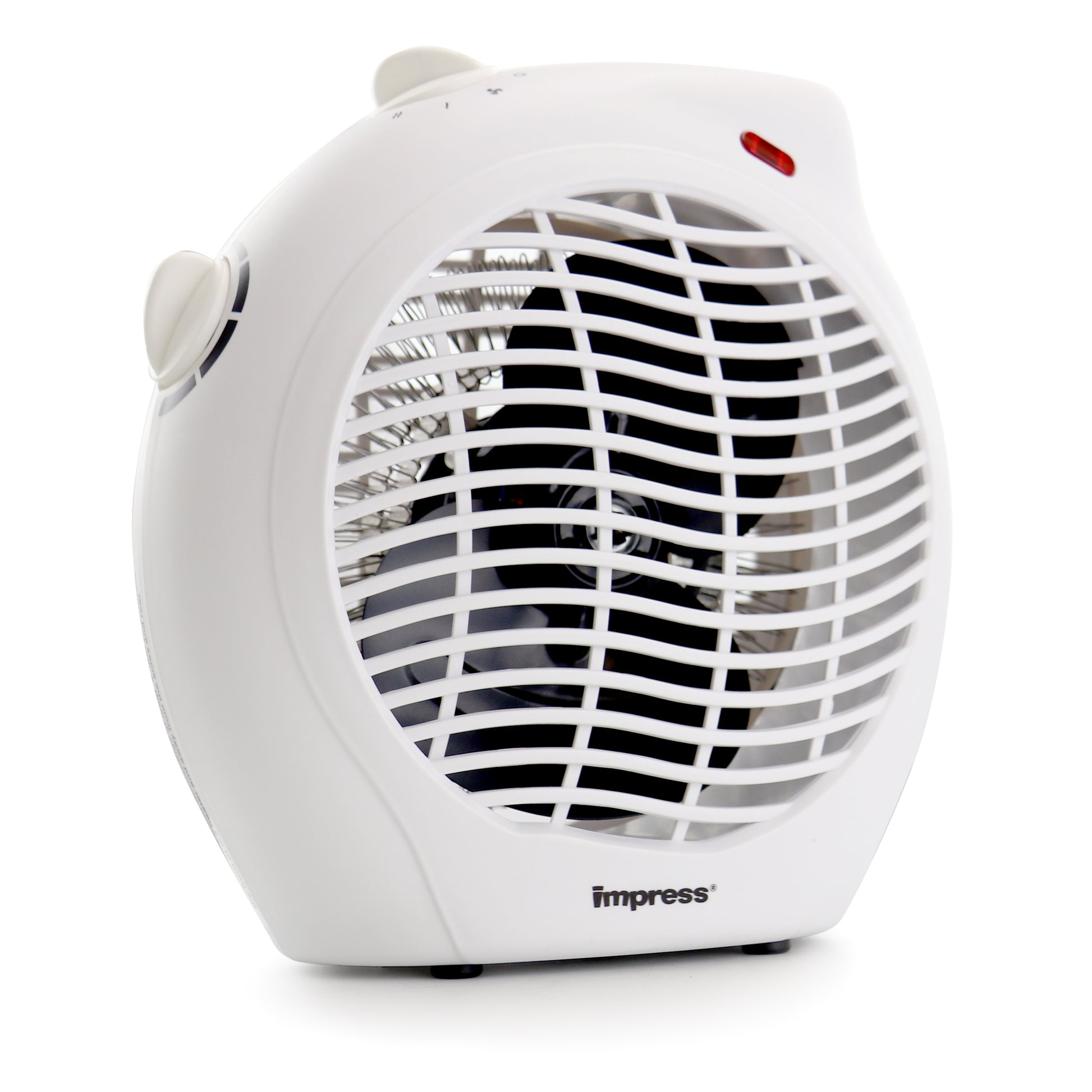IMPRESS Impress Dual Setting Fan Heater with Adjustable Thermostat