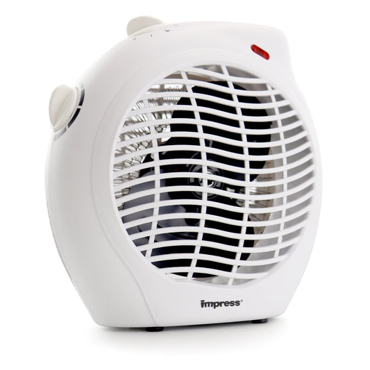 IMPRESS Impress Dual Setting Fan Heater with Adjustable Thermostat