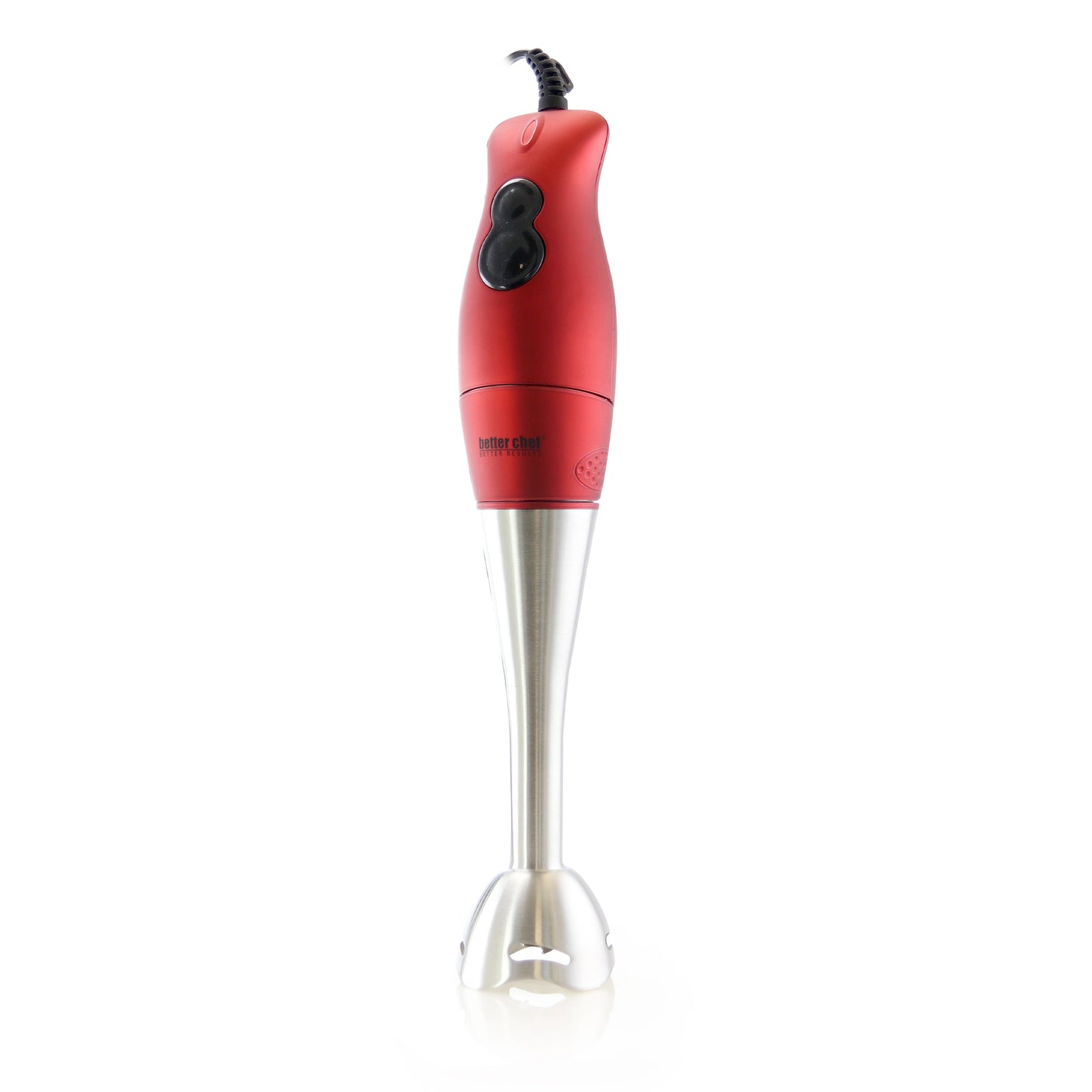 BETTER CHEF Better Chef DualPro Handheld Immersion Blender in Red