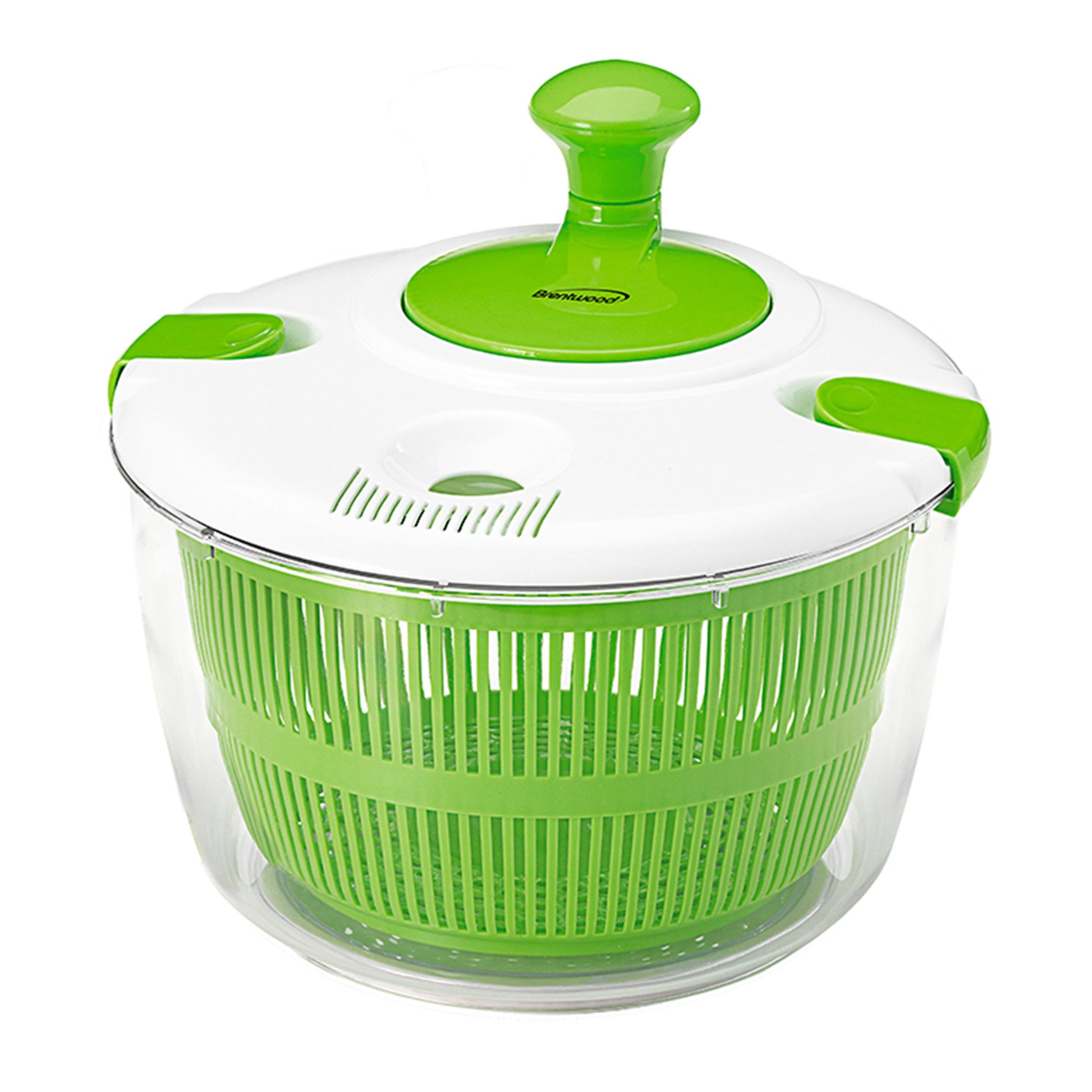 Brentwood Brentwood 5 Quart Salad Spinner with Serving Bowl in Green