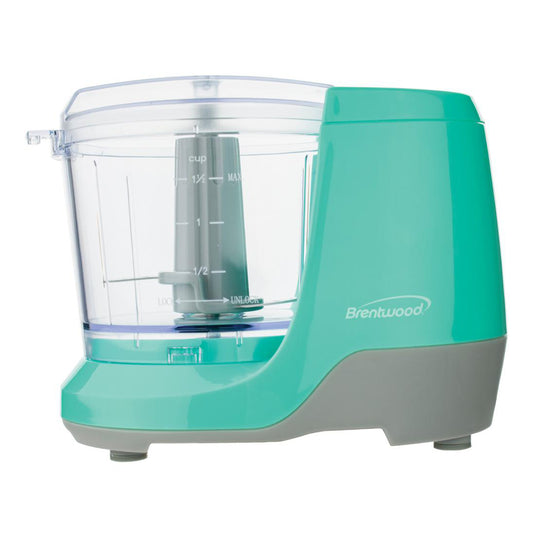 Brentwood Brentwood 1.5 Cup Mini Food Chopper in Blue