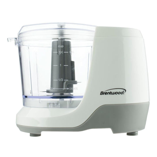 Brentwood Brentwood 1.5 Cup Mini Food Chopper in White