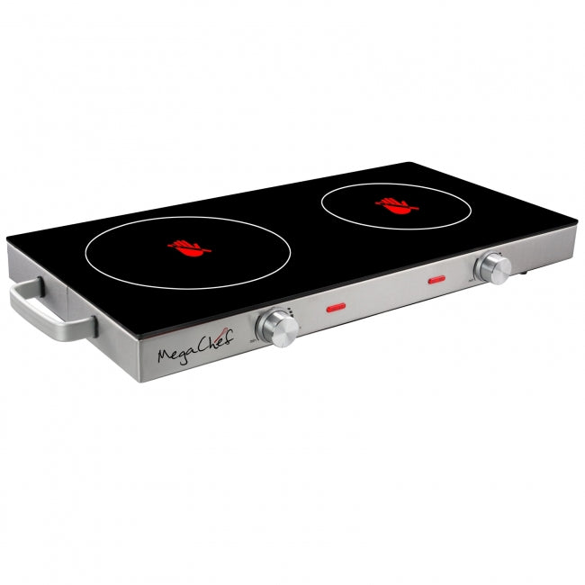 MegaChef MegaChef Ceramic Infrared Double Electric Cooktop