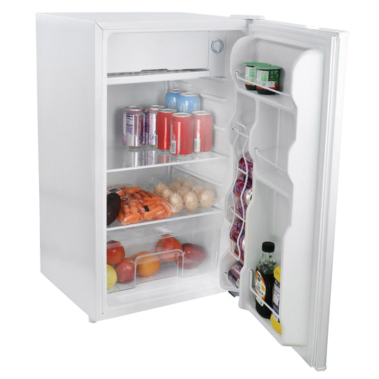 MegaChef MegaChef 3.2 cu. ft. Compact Freestanding Mini Refrigerator in White