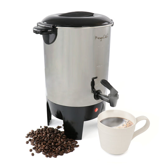 MegaChef MegaChef 30 Cup Stainless Steel Coffee Urn