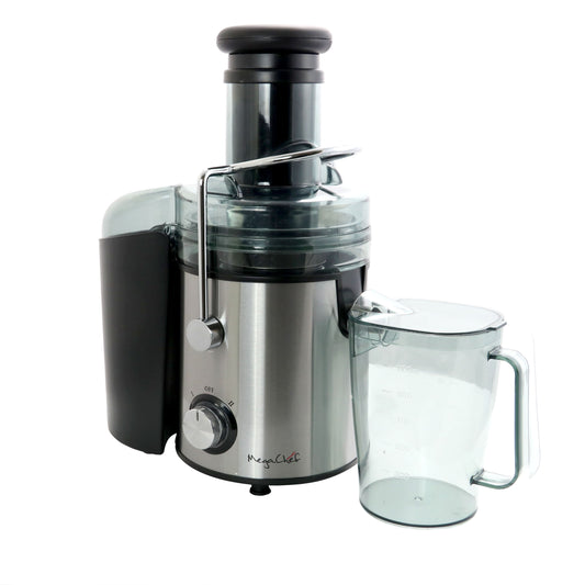 MegaChef MegaChef Wide Mouth Juice Extractor, Juice Machine with Dual Speed Centrifugal Juicer, Stainless Steel Juicers Easy to Clean