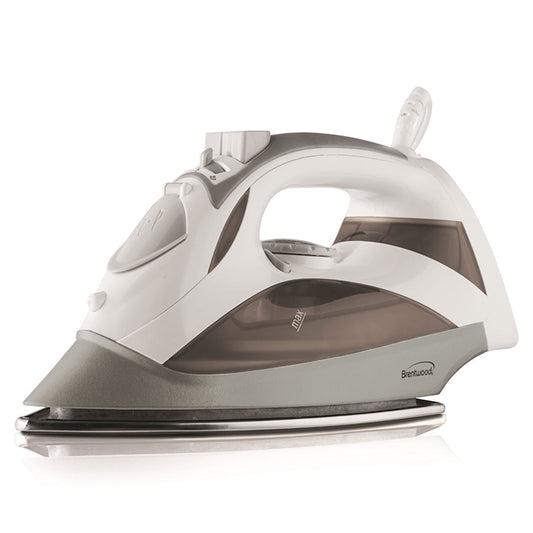 BRENTWOOD Brentwood Steam Iron With Auto Shut-OFF - White