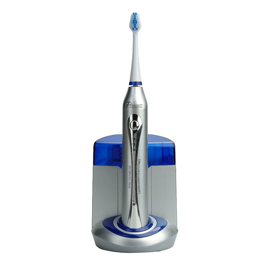 PURSONIC Puresonic Sonic Toothbrush with UV Sanitizing Function with Bonus 12 Brush Heads