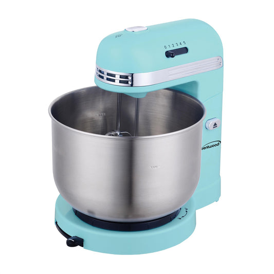 Brentwood Brentwood 5 Speed Stand Mixer with 3.5 Quart Stainless Steel Mixing Bowl in Blue