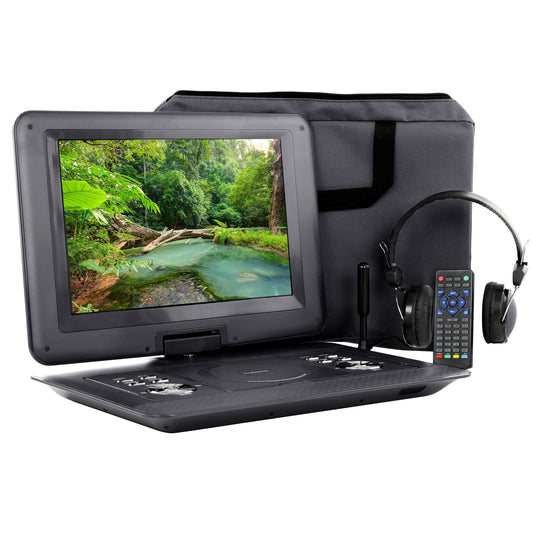 TREXONIC Trexonic 14.1 Inch Portable DVD with TV Tuner Player with Swivel TFT-LCD Screen and USB,SD,AV,HDMI Inputs