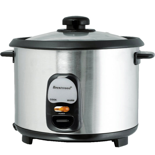 BRENTWOOD Brentwood 5 Cup Rice Cooker/Non-Stick with Steamer