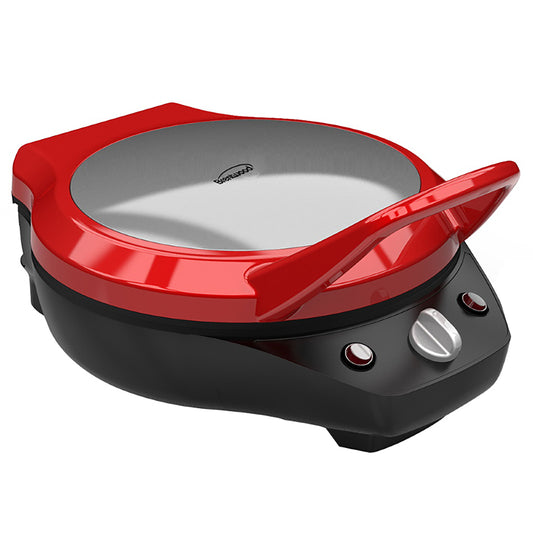 Brentwood Brentwood 1200 Watt 12 Inch Non Stick Pizza Maker and Grill in Red