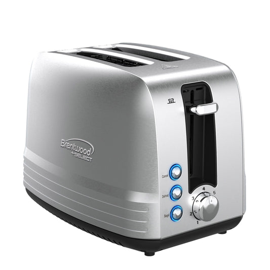 Brentwood Select Brentwood Select Extra Wide 2 Slot Stainless Steel Toaster