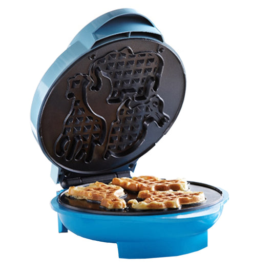 BRENTWOOD Brentwood Animal Shaped Waffle Maker in Blue